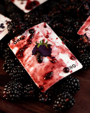 Snackers "Blackberry Flavor" Playing Cards