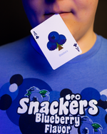 Snackers V3 Blueberry Flavor Playing Cards