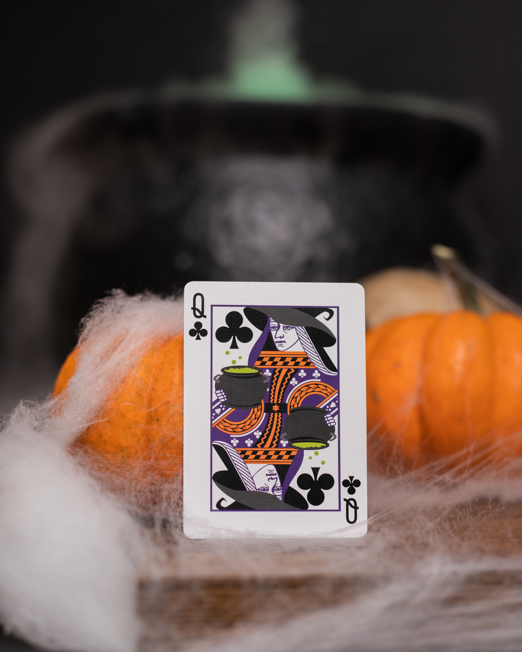Carvers V2 Pumpkin Halloween Edition Playing Cards