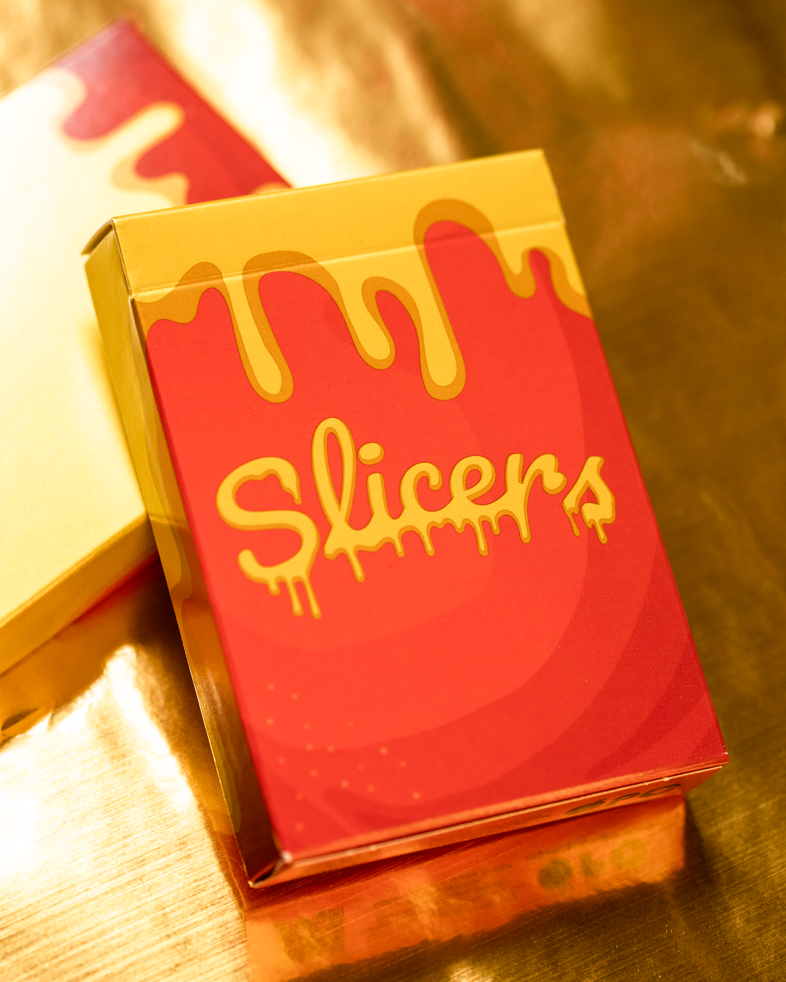 Slicers V2 Golden Apple Edition Playing Cards