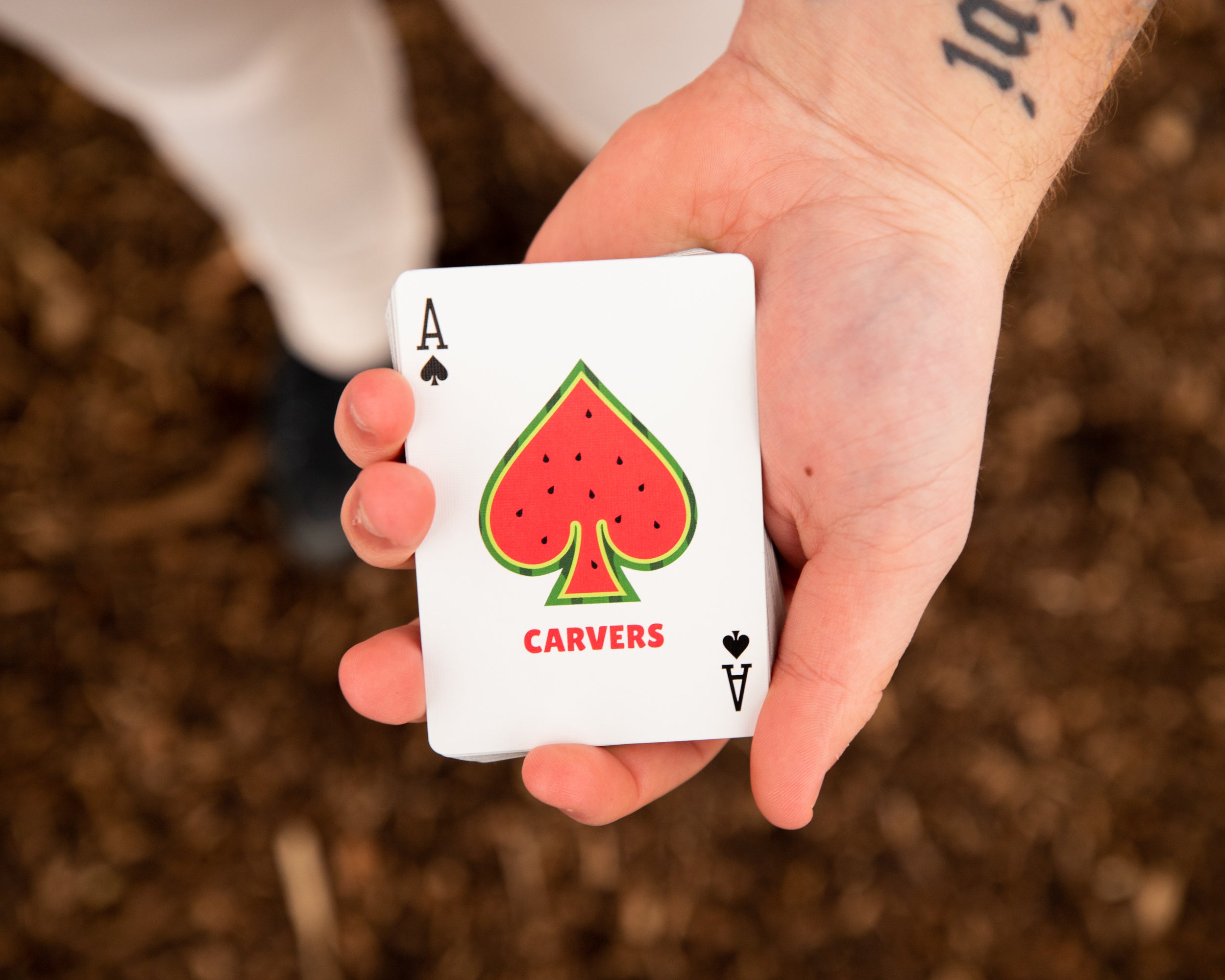 Carvers Playing Cards